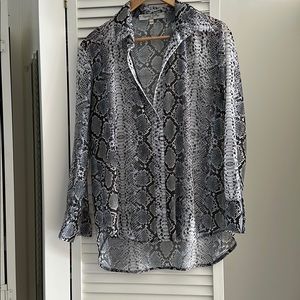 Ramona LaRue Snake Blouse